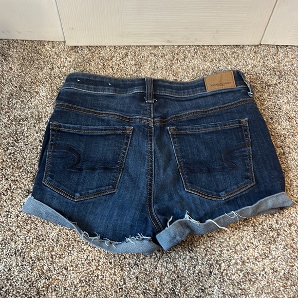 AE High-Rise Shortie Denim Shorts - Picture 2 of 3
